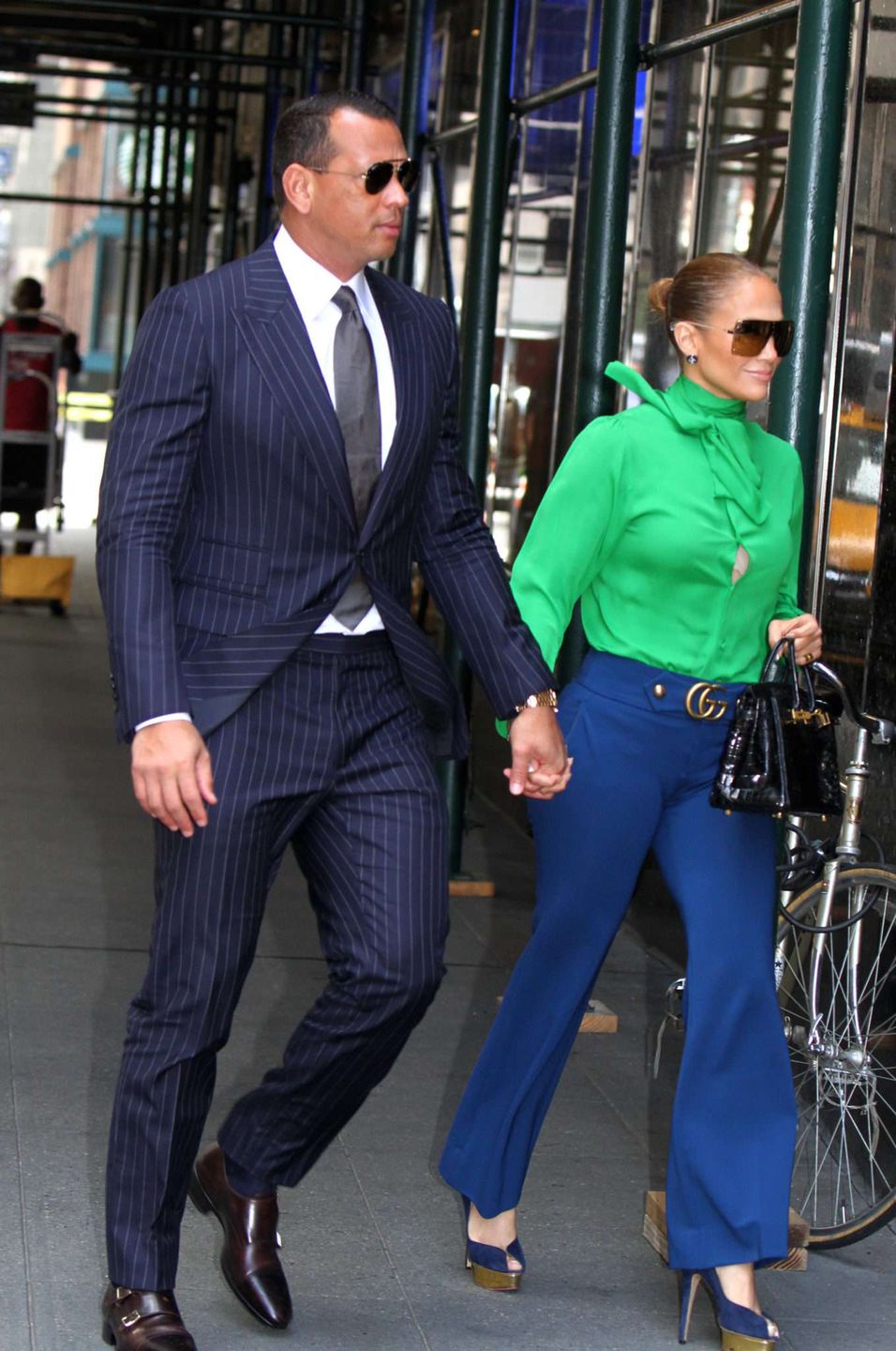 Jennifer Lopez and Alex Rodriguez hold hands as they head out for breakfast in Downtown, Manhattan. New York City, New York - Tuesday August 14, 2018. Photograph: © JP/PacificCoastNews. Los Angeles Office (PCN): +1 310.822.0419 UK Office (Avalon): +44 (0) 20 7421 6000 sales@pacificcoastnews.com FEE MUST BE AGREED PRIOR TO USAGE