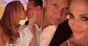 Jennifer Lopez w sukni ślubnej i Alex Rodriguez wyprawili przyjęcie z okazji zaręczyn! Wyglądali jakby wzięli ślub