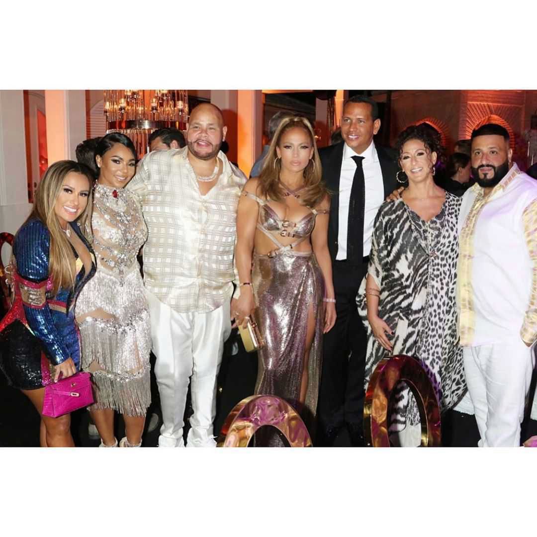 Jennifer Lopez i jej urodzinowi goście