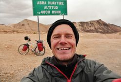 Piotr Strzeżysz drogę z Patagonii na Alaskę pokonał rowerem. "Każda podróż jest ważna"