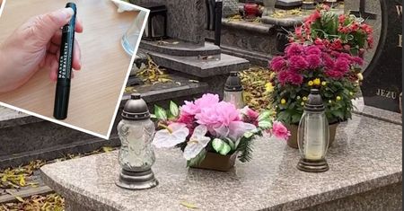 Zabrałam jedną rzecz na cmentarz i złodzieje omijają nasze groby z daleka