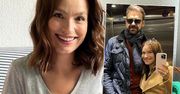 Anna Starmach przyłapana na podbieraniu ubrań męża. Jak to możliwe przy takiej różnicy wzrostu?