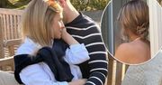 Na taką gratkę internauci długo czekali! Kasia Tusk w białej sukni w objęciach męża na niezwykle romantycznym zdjęciu