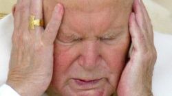 Jan Paweł II podczas audiencji generalnej