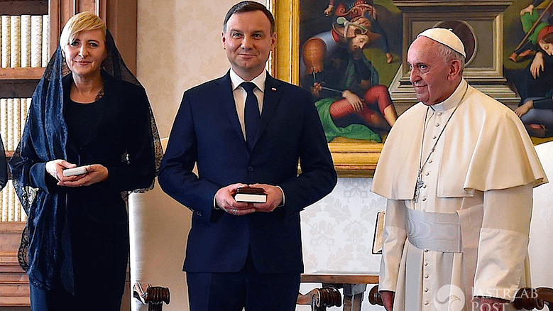 Para prezydencka u Papieża Franciszka w Watykanie