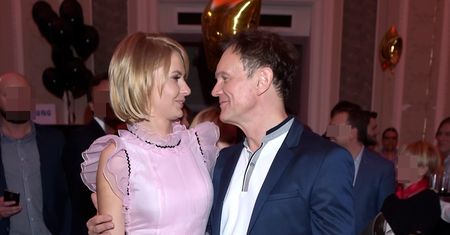 Edyta Pazura wyglądała... dziecinnie? A jednak mąż nie mógł oderwać od niej wzroku