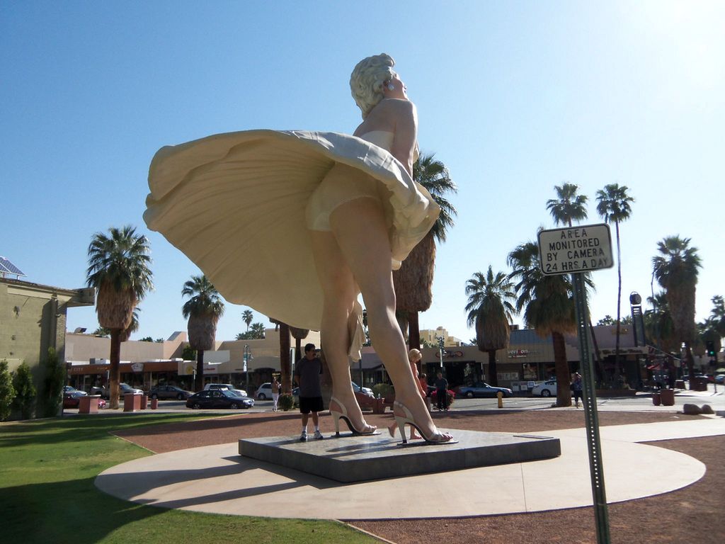 Forever Marilyn z Palm Springs