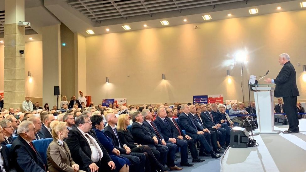 Podjęliśmy wielki wysiłek i będziemy go kontynuować - deklarował Jarosław Kaczyński