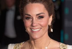 BAFTA 2020: Księżna Kate i książę William na gali. Middleton założyła drugi raz tę samą suknię