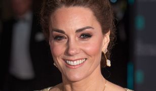 BAFTA 2020: Księżna Kate i książę William na gali. Middleton założyła drugi raz tę samą suknię
