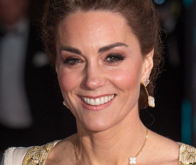 BAFTA 2020: Księżna Kate i książę William na gali. Middleton założyła drugi raz tę samą suknię