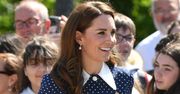 Księżna Kate na oficjalnym wyjściu. Postawiła na "babciną" sukienkę