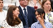 Księżne Kate i Meghan na Wimbledonie. Bawiły się świetnie w swoim towarzystwie