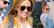 Jennifer Lopez chwali się swoim urodzinowym markowym ubrankiem! Ale i tak całe show skradły jej wielkie pośladki!
