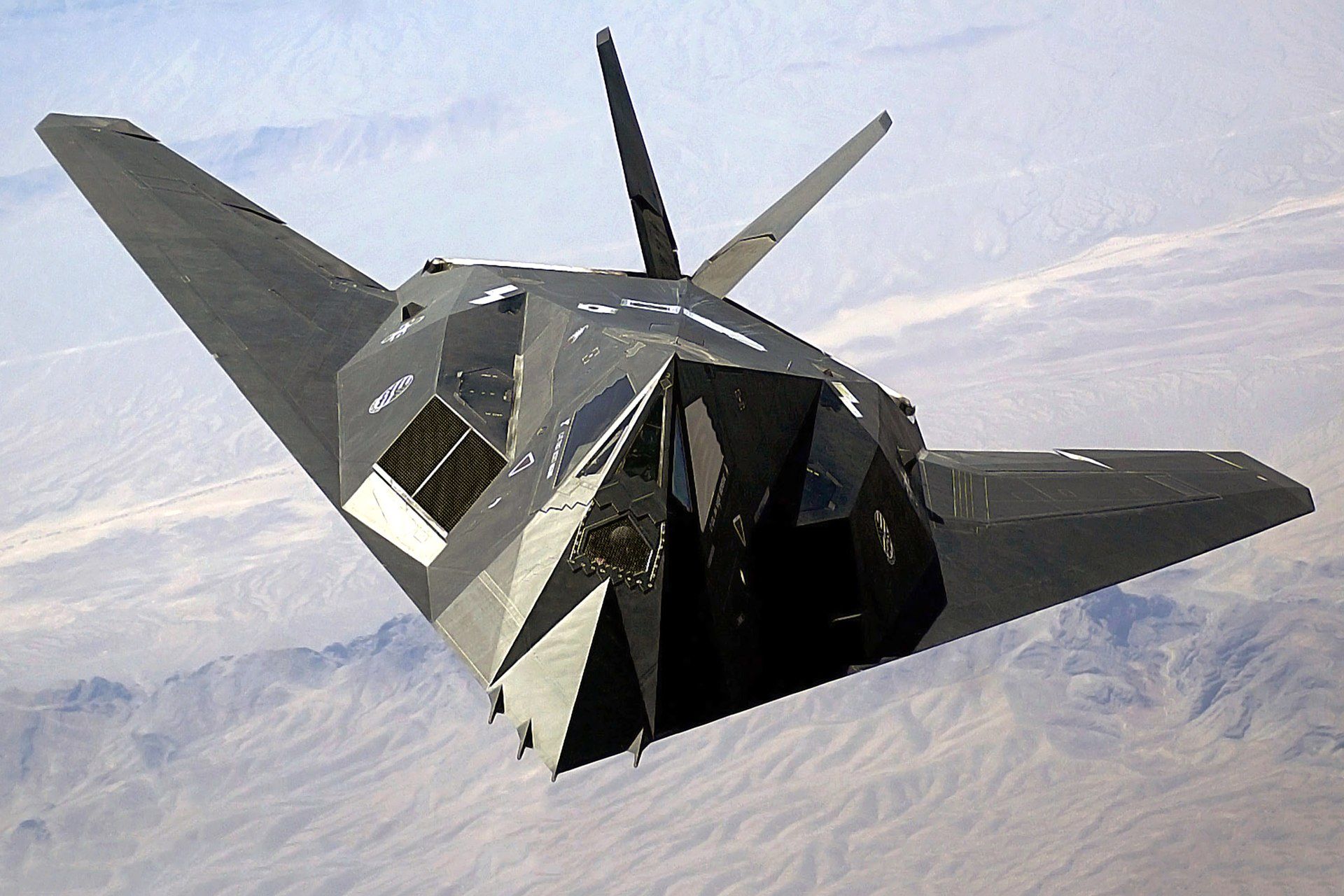 F-117 jest jednym z samolotów tzw. "black project"
