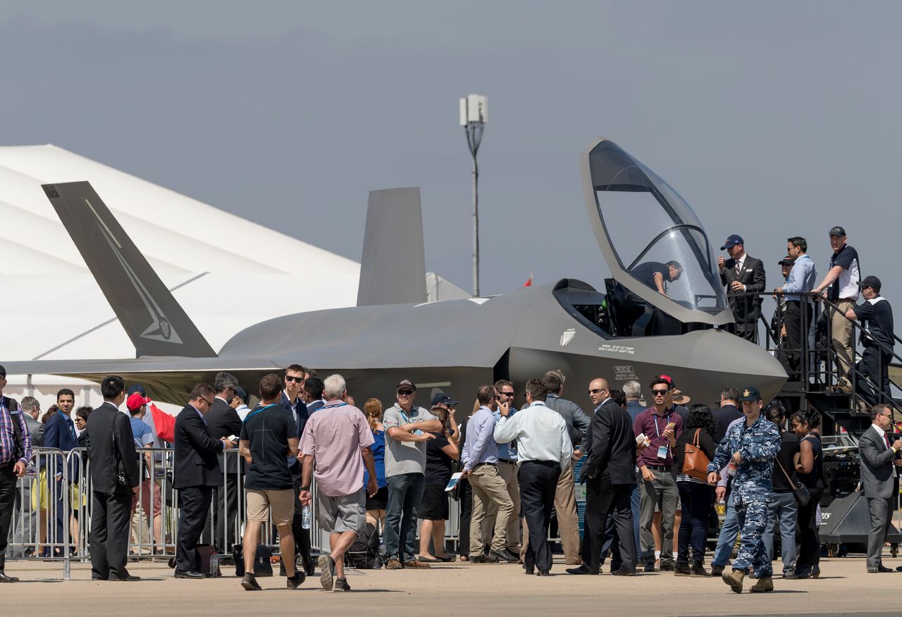 F-35 w Kielcach. Na targach MSPO 2019 pokazany będzie pełnowymiarowy model samolotu