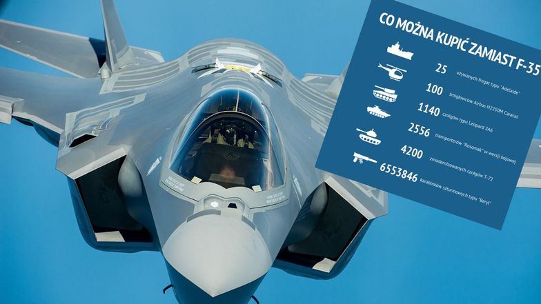 F-35 to bardzo nowoczesna konstrukcja. Ale zdaniem wielu zbyt droga i ciągle niedopracowana