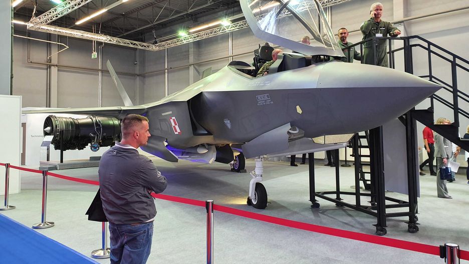 F-35 z polskim malowaniem to na razie makieta. Możliwe, że w przyszłości stanie się to rzeczywistością