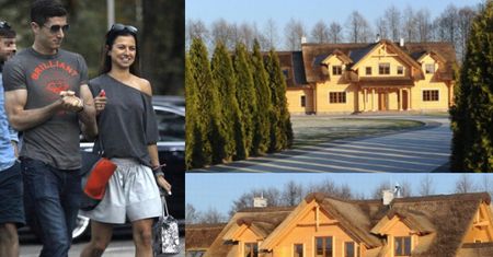 Lewandowscy przyjechali na święta do Polski