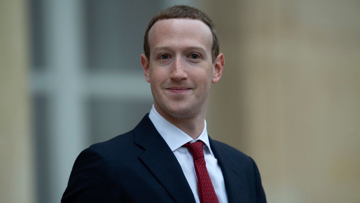 Szef Facebooka Mark Zuckerberg.