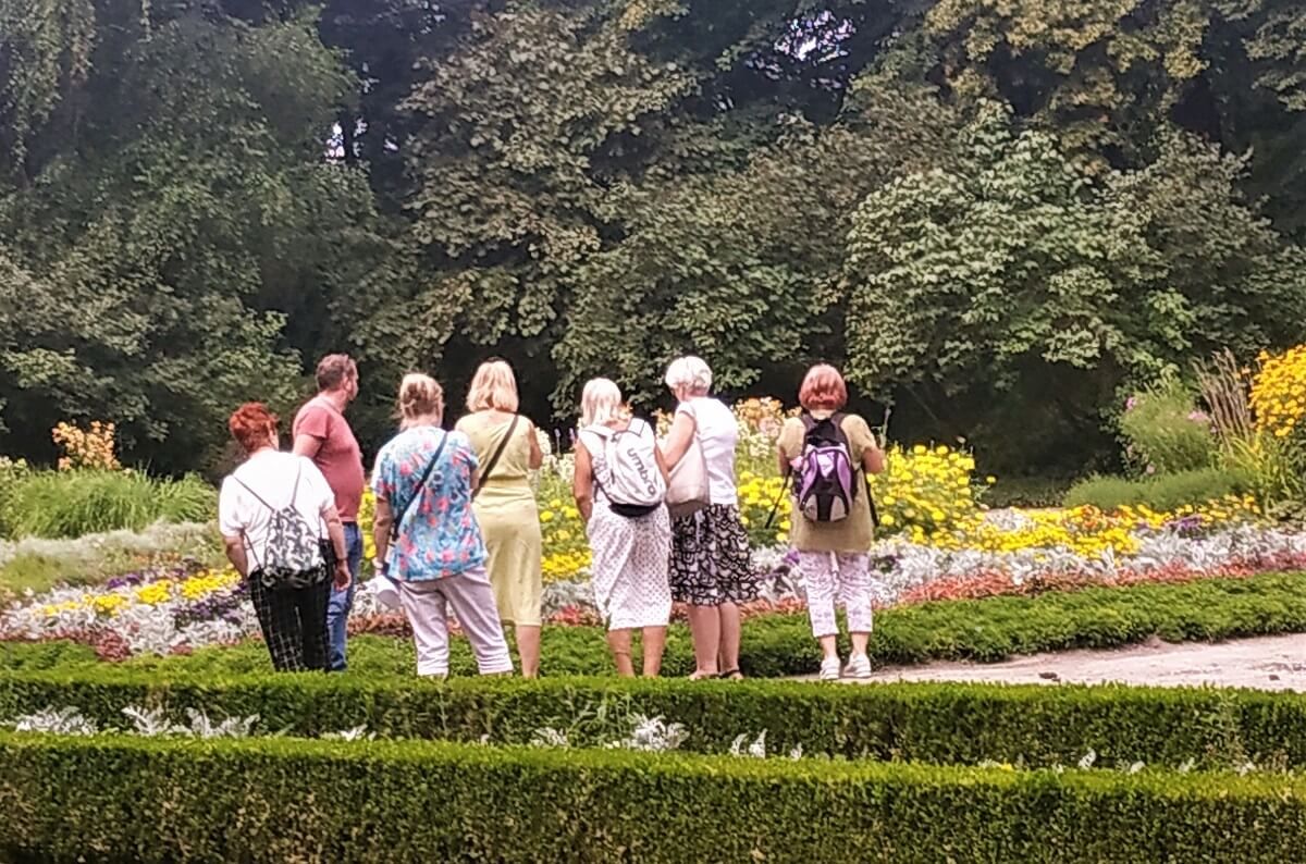 Seniorzy w Ogrodzie Botanicznym