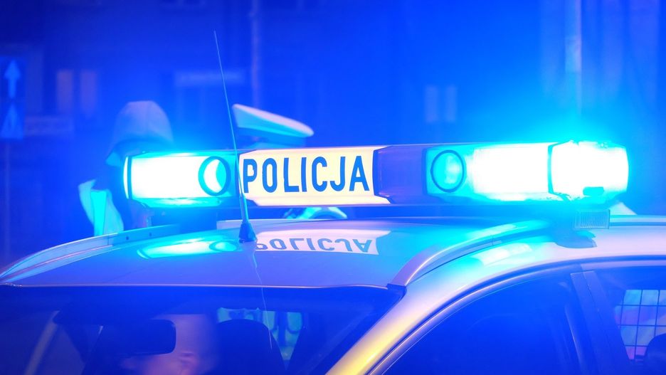 Kolizja na rondzie Reagana w Białymstoku