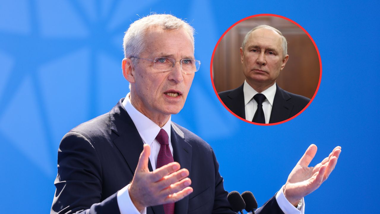 "Potępiamy". Stoltenberg o ruchu Rosji