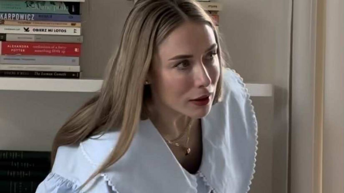 Natalia Klimas uwielbia duże kołnierze