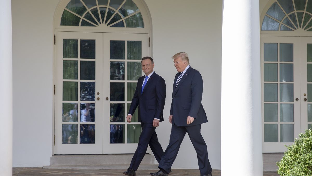Andrzej Duda z wizytą w Białym Domu