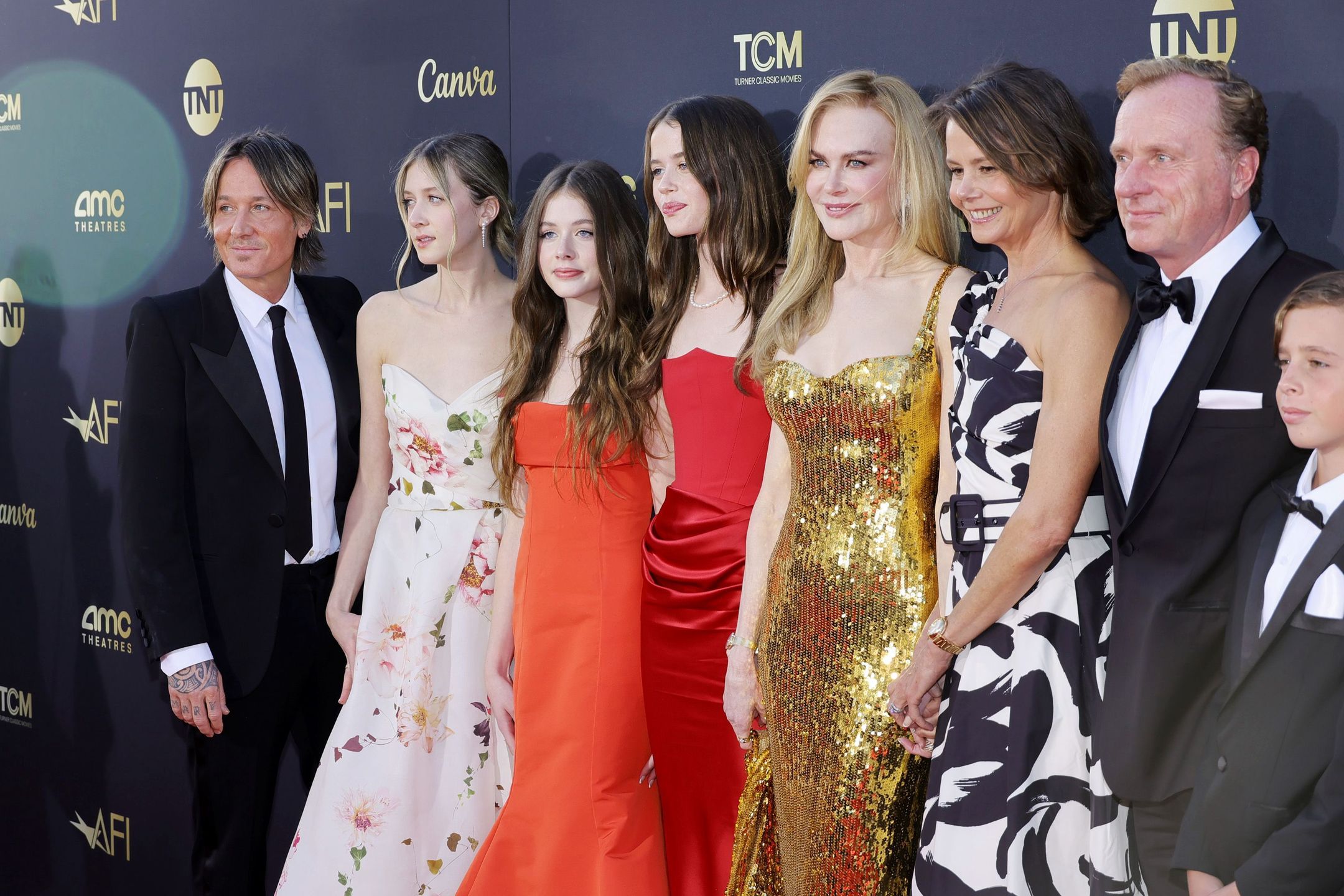 Nicole Kidman z córkami na gali AFI Lifetime Achievement Award 