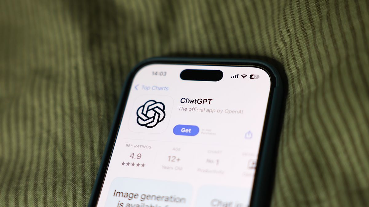 ChatGPT on App Store displayed on a phone screen is seen in this illustration photo taken in Krakow, Poland on June 7, 2025. (Photo by Jakub Porzycki/NurPhoto via Getty Images)