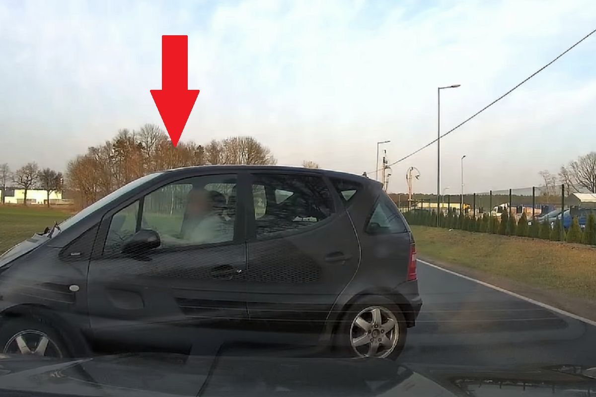 Ucieczka z miejsca stłuczki i pościg. Wszystko się nagrało