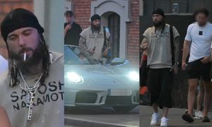 Malik Montana imprezuje do świtu i ładuje się do Porsche za 750 TYSIĘCY (ZDJĘCIA)