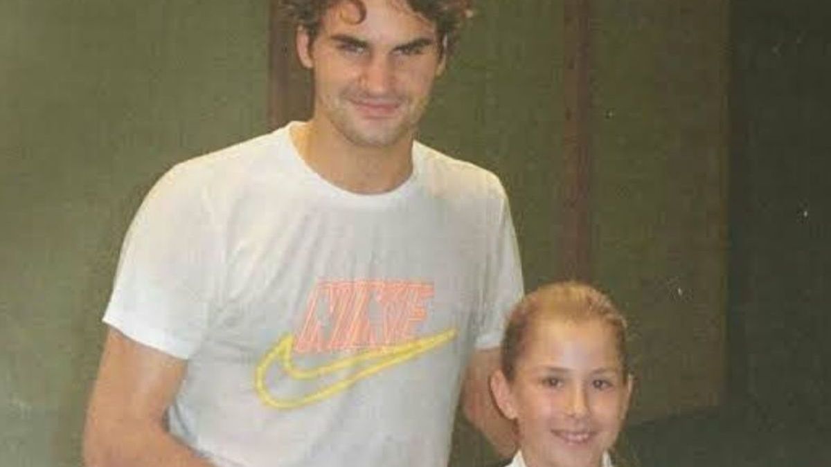 Belinda Bencić i Roger Federer