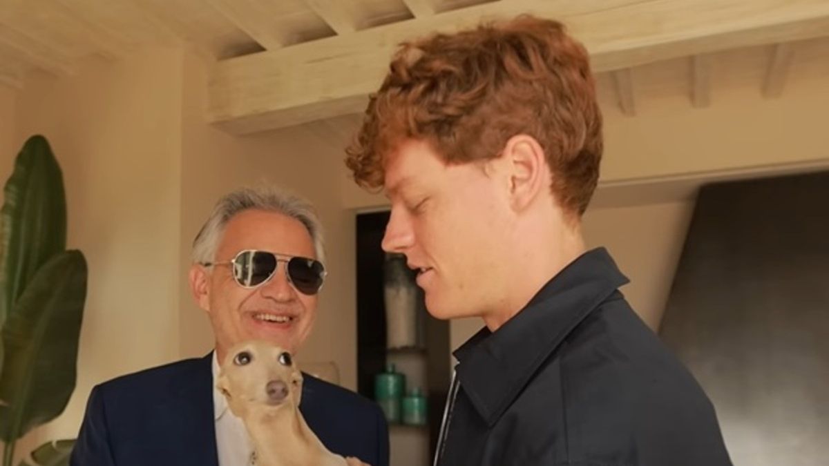 Andrea Bocelli i Jannik Sinner we wspólnym teledysku
