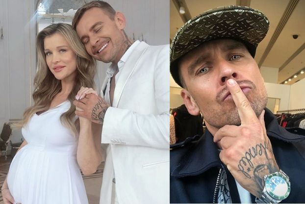 Joanna Krupa i Dawid Woliński cali na biało pozują do zdjęcia. "Kiedy się widzimy, to jest jak w niebie" (FOTO)