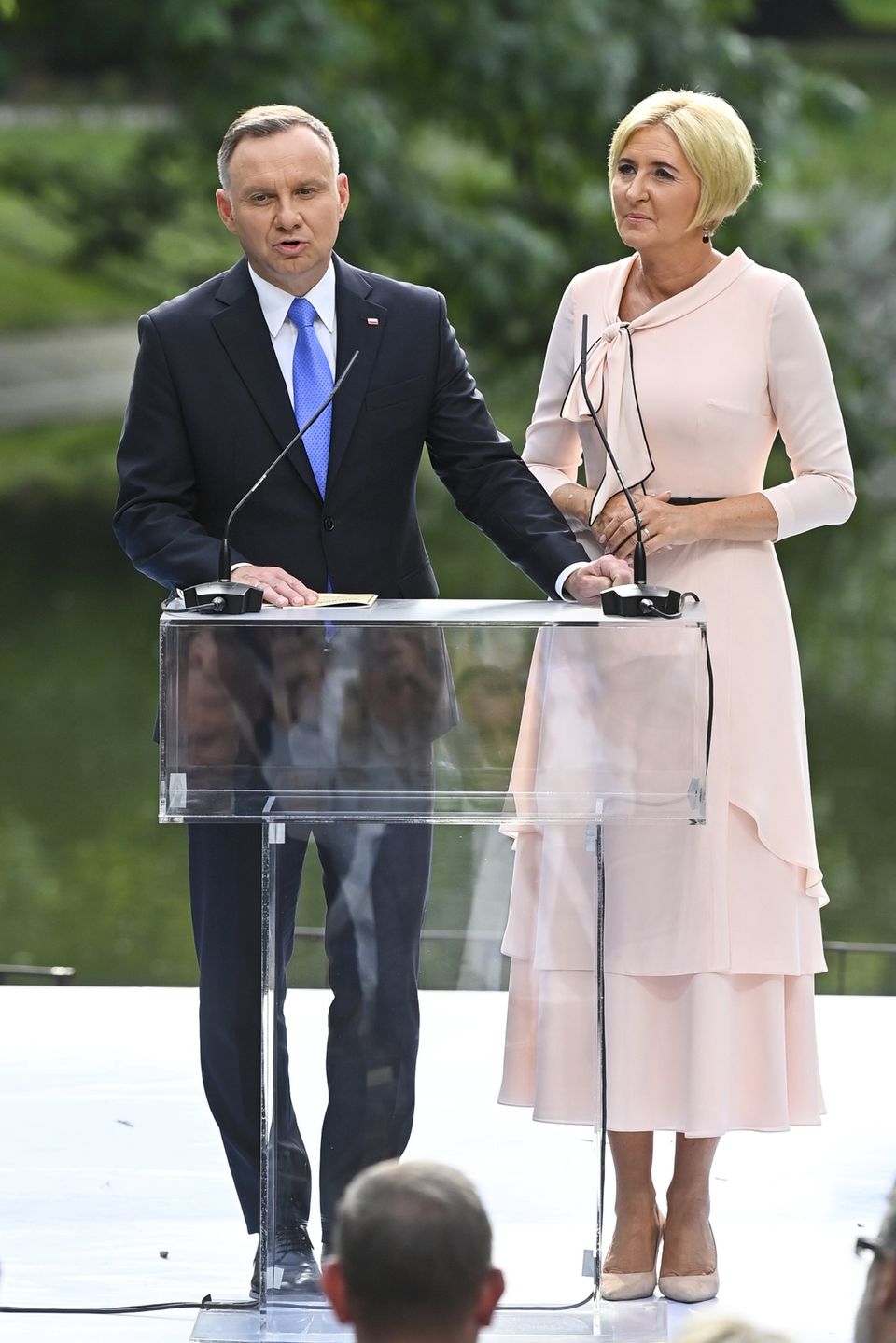 Andrzej i Agata Dudowie