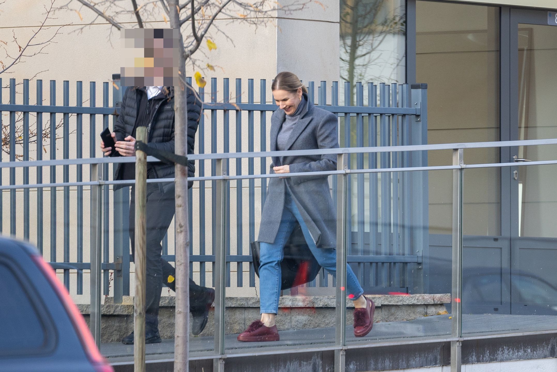 Marta Nawrocka wybrała się na manicure