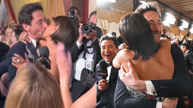 Oscary 2025. Halle Berry pocałowała Adriena Brody'ego!