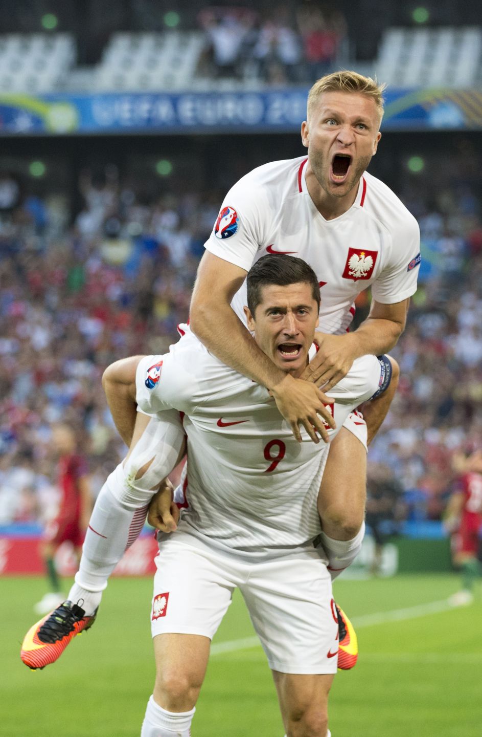 Robert Lewandowski i Kuba Błaszczykowski 