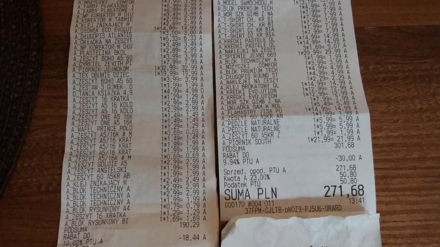 Dodatkowe 300 zł odciąża rodziców w zakupach wyprawki szkolnej