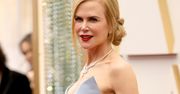 Nicole Kidman w efektownej kreacji. Dekolt ozdobił naszyjnik z motylem