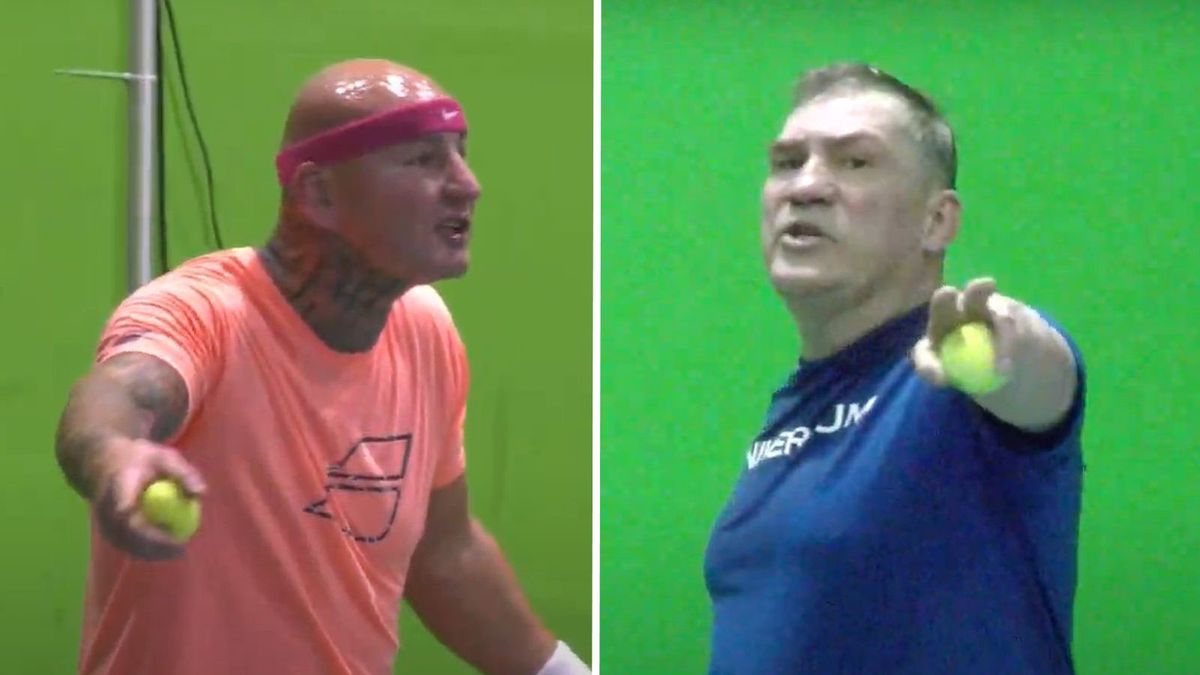 Na zdjęciu: Artur Szpilka i Dariusz Michalczewski