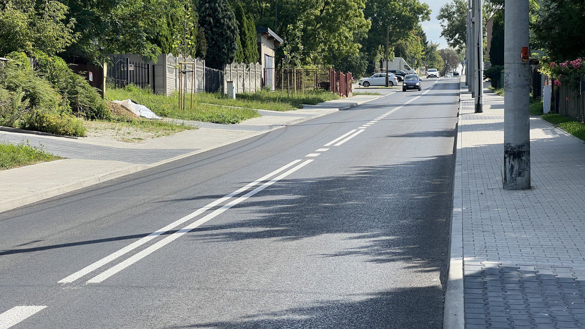 Tak wygląda po remoncie ulica Brata Alberta w Będzinie