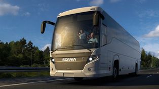 Popularny symulator ciężarówki szybko przypomni graczom, że ludzie to nie ziemniaki. ETS2: Coaches na pięknym gameplayu