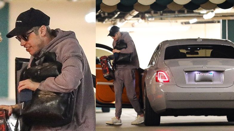 Pete Davidson podjechał pod hotel Beverly Hills samochodem Kim Kardashian 