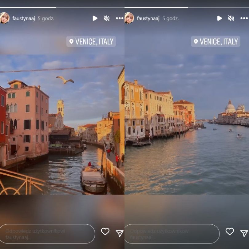 Daniel Martyniuk podbija Wenecję z Faustyną. Wybrali się w rejs gondolą
