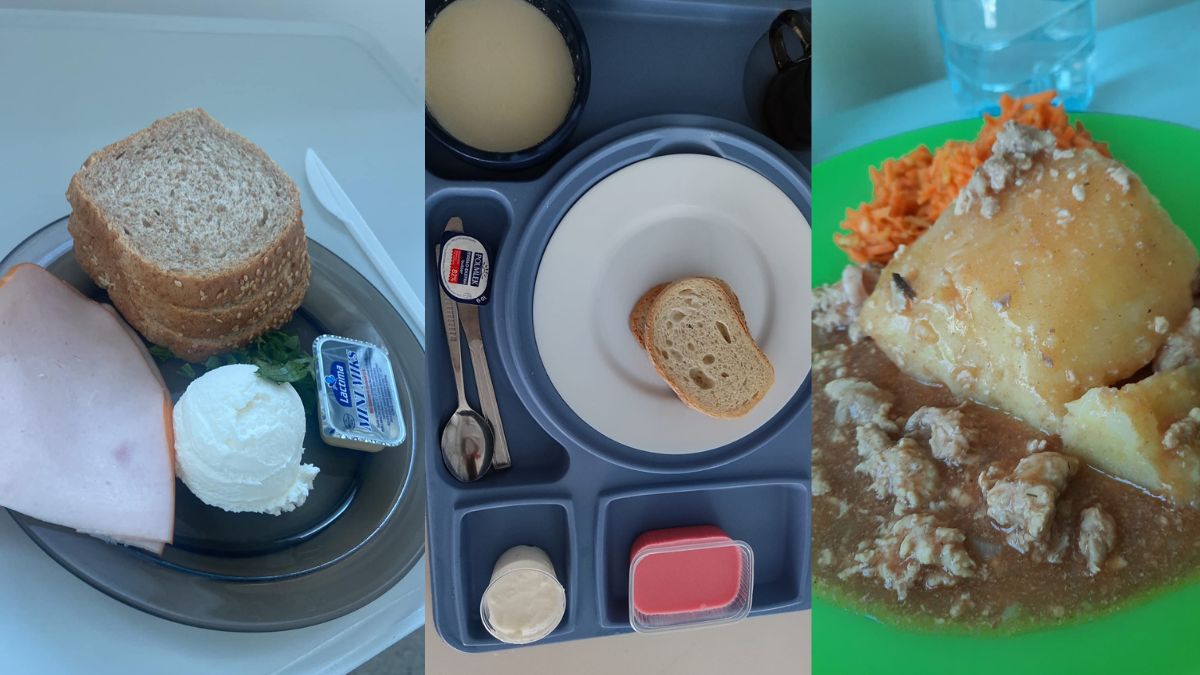 Tak wygląda jedzenie w szpitalu