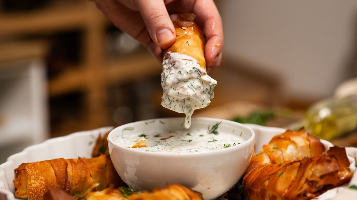 Chrupiące paluszki łososiowe