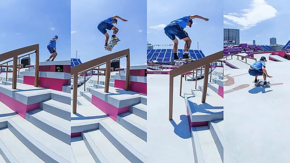 Canon EOS R3, 30 kl./s i skateboarding na Igrzyskach Olimpijskich 1